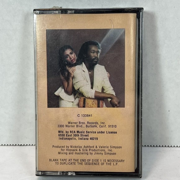 ASHFORD & SIMPSON - STAY FREE 1979 CASSETTE TAPE SEALED W5 3357 C 133841 - Picture 1 of 3
